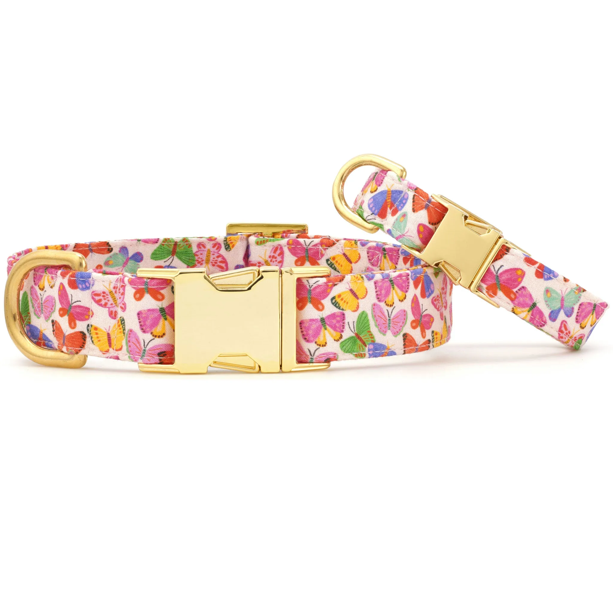 The Foggy Dog Collar - Butterflies