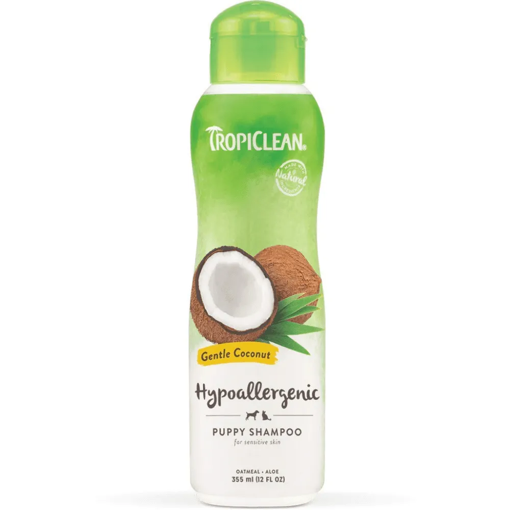 Tropiclean Gentle Coconut Hypoallergenic Shampoo for Dogs and Cats