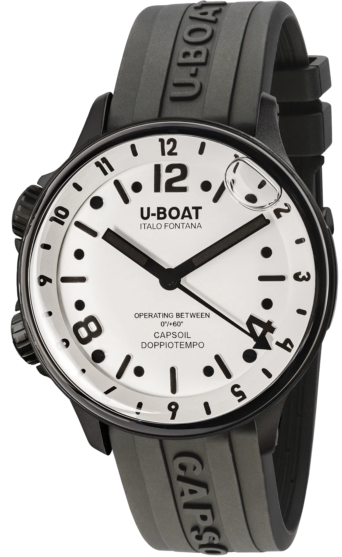 UB Watch Capsoil Doppiotempo 45 DLC White