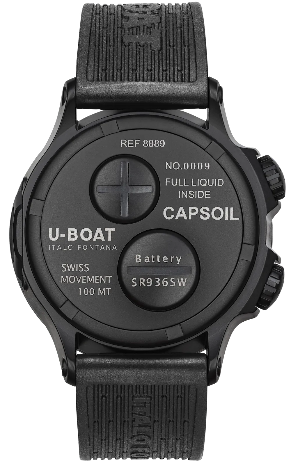 UB Watch Capsoil Doppiotempo 45 DLC White