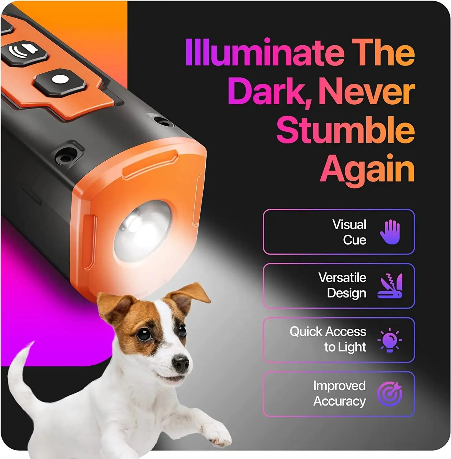 Ultrasonic Dog Repeller & Training Device