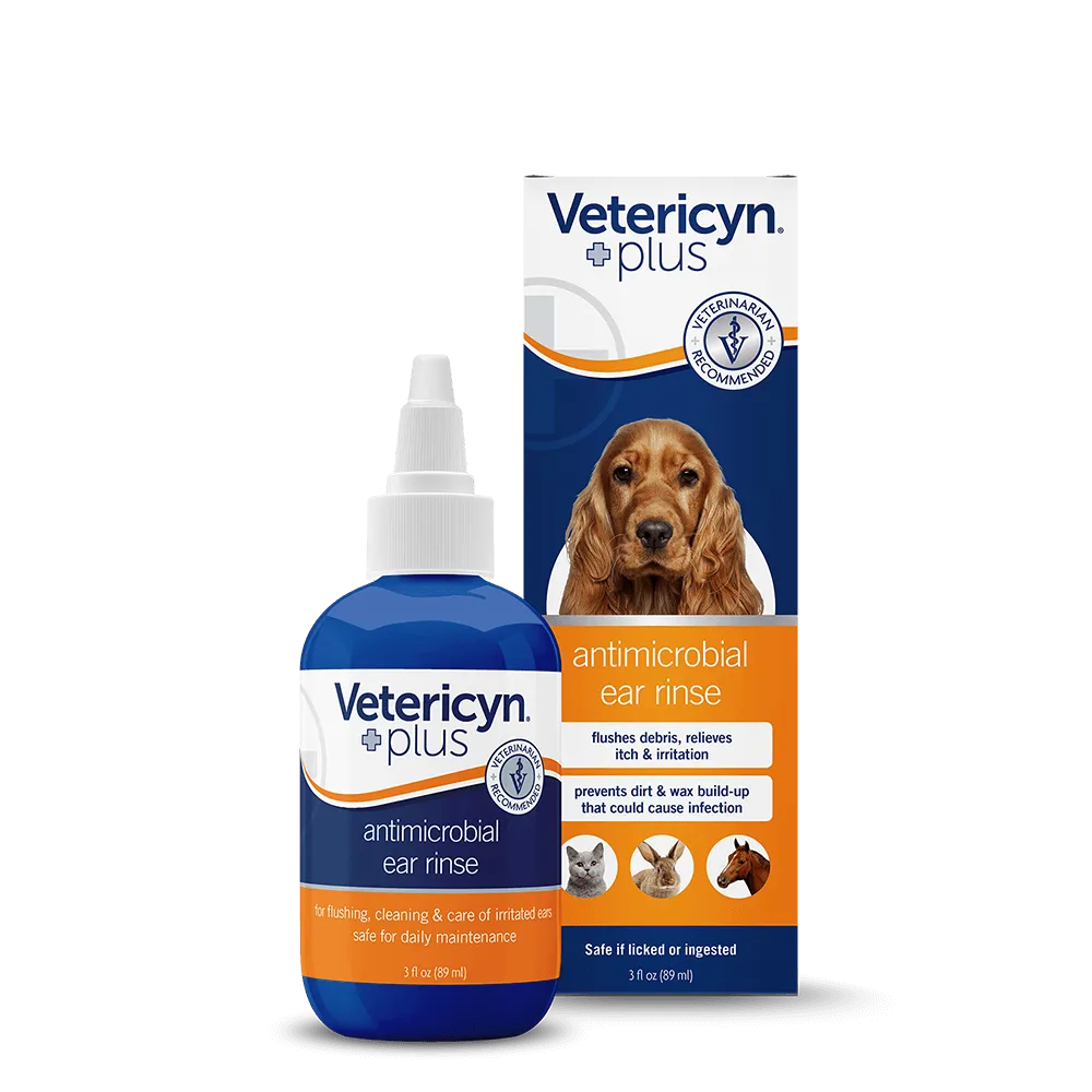 Vetericyn Plus® Antimicrobial Ear Rinse (3 Fl Oz)