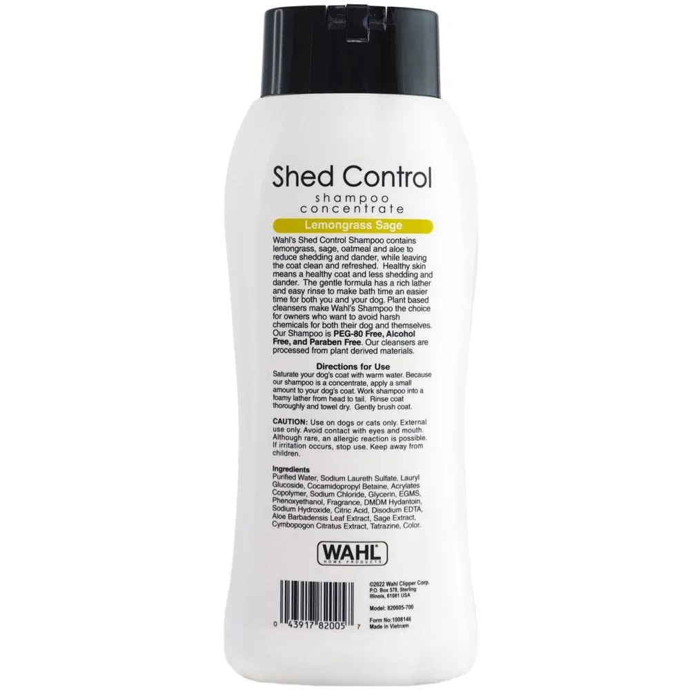 Wahl Shed Control Formula Dog Shampoo 700ml