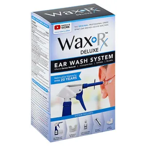 WaxRx Ear Wash System Ear Wax Removal Kit