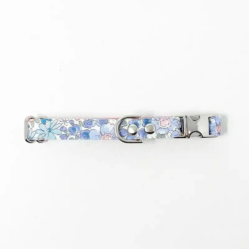 Willow Floral Small Dog Collar