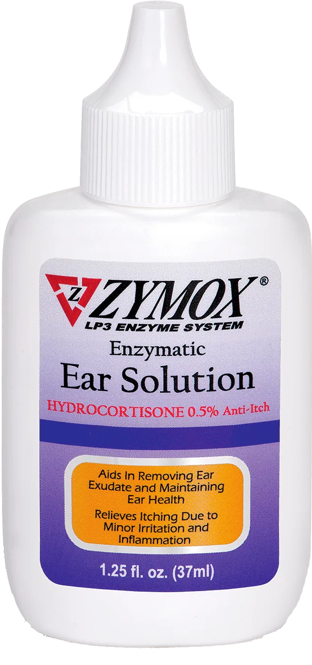 ZYMOX Enzymatic Ear Solution with 0.5% Hydrocortisone